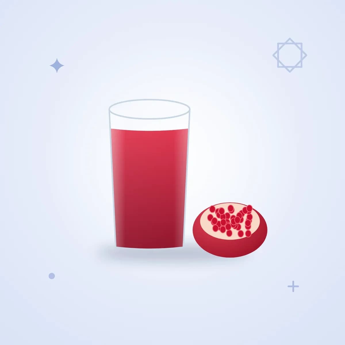 آب انار تازه